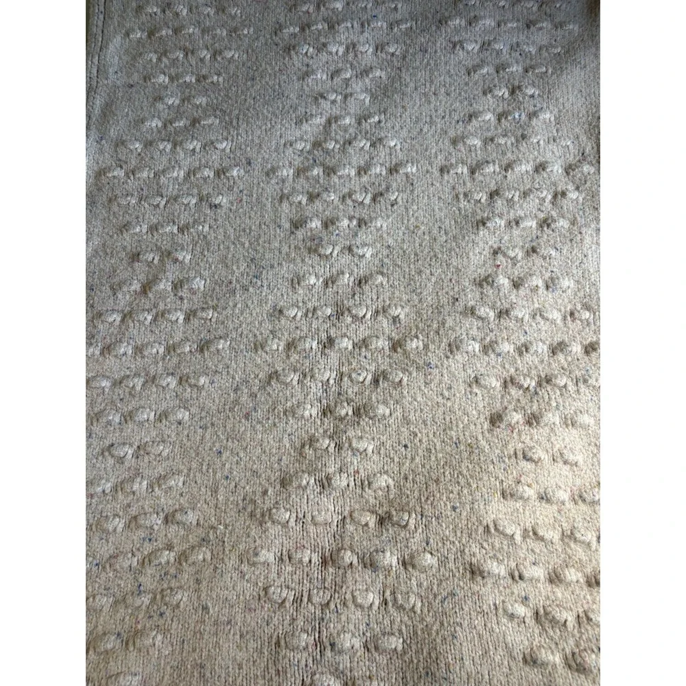 Pottery Barn Kids Emily & Meritt Rose Light Pink Knitted Acrylic Baby Blanket